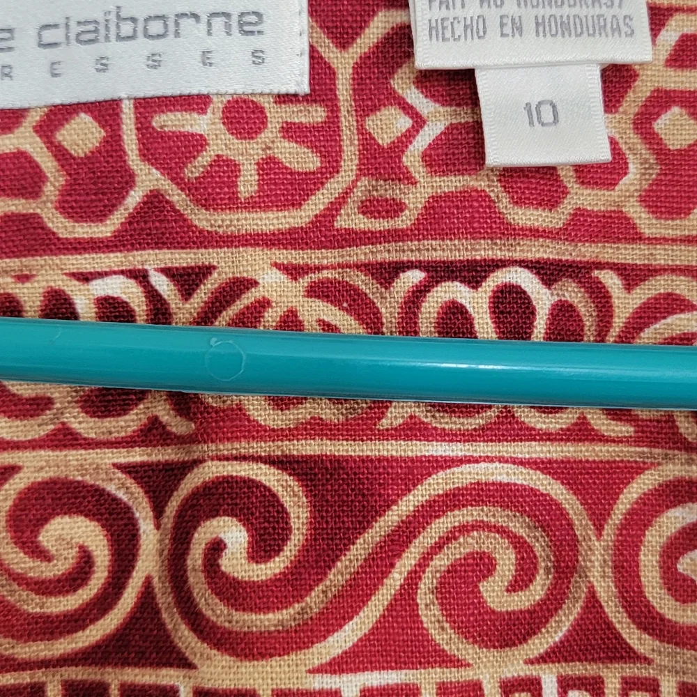 Women's NWT Vintage Liz Claiborne Dress Size 10 - Picture 3 of 4